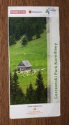Gorczański Park Narodowy - mapa 1:50000 z roku 2012