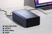 Acasis EC7352 Dual RAID 0,1,JBOD 2xHDD3,5 USB-C