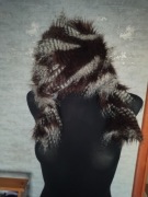 Ciepła futrzana czapka zimowa