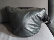 Duża, niezwykle pakowna, czarna torebka casual, Barcikowska; unikat!