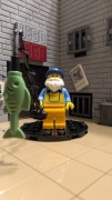 Minifigurka LEGO col03-1 col037 Fisherman Rybak z Wędką