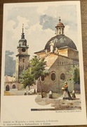 Kraków - Kościół św. Wojciecha z wieżą ratuszową.