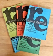 RE Radioelektronik 1979 - 1984 (9 numerów)