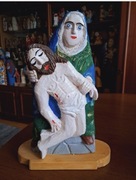 Pieta rzeźba ludowa 