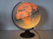 Klasyczny globus GLOBEMASTER 1998, edycja niemieckojęzyczna, Vintage 30cm