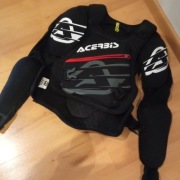 Komplet zbroja Acerbis MX Soft i pas nerkowy EVS