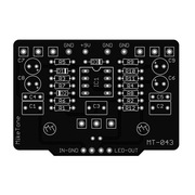 MR BLACK BB-74X OVERDRIVE REPLIKA - PŁYTKA DRUKOWANA