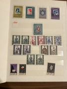 POLSKA 1960-1966r.KLASER ZE ZNACZKAMI.CZYSTE.