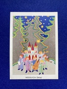 Jan Rylke Boże Narodzenie Wesołych Świąt pocztówka