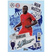 Match Attax 2024 2025 Dayot Upamecano Man of The Match