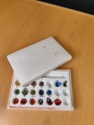 Porcelanowa paleta malarska stara 