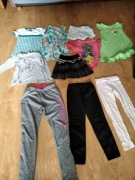  Zestaw ubrań 10 sztuk  rozmiar 122