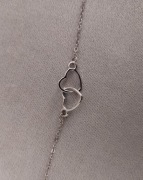 Bransoletka dwa serca