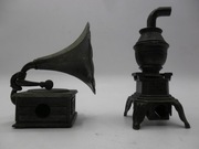 STARE KOLEKCJONERSKIE TEMPERÓWKI KOMPLET 2 SZTUKI