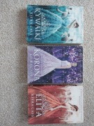 Zestaw książek Kiery Cass- Korona, Rywalki, Elita