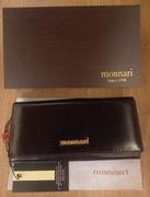 Skórzany portfel damski MONNARI (PUR1280-020, czarny)