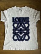 Biały T-shirt z nadrukiem