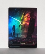 MTG 0264 Swamp - Borderless foil - Edge of Eternities