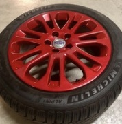 Koła Volvo C30 Red Candy Brokat