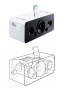 Głośnik Apple iPod Hi-Fi vintage A1121 biały kruk kolekcjonerów bluetooth