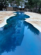 1kg żywica EPOKSYDOWA niebieska DO GRUBych odlewów blatów zywica 10cm