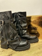 Nowe botki damskie z ekoskóry, rozmiary 36-40, modne i wygodne