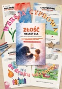 „Złość nie jest zła” – karty pracy do druku dla dzieci + PDF dla dorosłych 