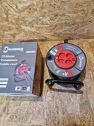 PRZEDŁUŻACZ BUDOWLANY Hammer HM 120 ogrodowy 25M 3X2.5MM