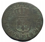 Monety: 1/2 sola 1771 oraz 1 sol 1787- Francja 