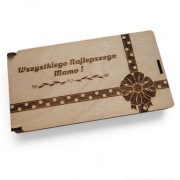 Pudełko na pieniądze Voucher Bon dla mamy DZIEŃ MATKI