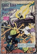 Ghost Rider Wolverine Punisher Serca ciemnosci TM-Semic