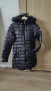 Kurtka Superdry Mountain r. XS płaszcz czarna pikowana