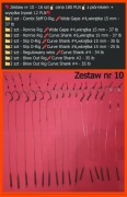 Przypony Karpiowe zestaw nr 10 + piórnik