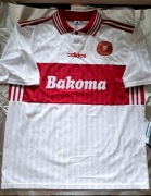 AUTOGRAF Piotra Szarpaka na koszulce Widzew 1998