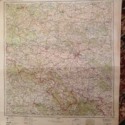 Mapa wojskowa Wrocław