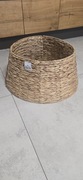 OSŁONA NA STOJAK POD CHOINKĘ 60cm NATURALNA PLECIONKA BRĄZ