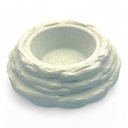 Miska do terrarium – kamienie w kształcie schodów – jasny marmur