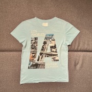 LEGENDARNY MIEJSKI T-SHIRT HOUSE rozm L | JASNONIEBIESKI LA | LOS ANGELES
