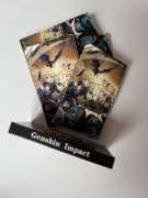 Zestaw gier karcianych z anime gry Genshin Impact Karty