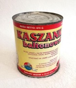 "Kaszanka baltonowska" w puszce - rarytas z czasów PRL-u.