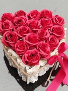 Stroik stroiki wiązanka na grób cmentarz pomnik stroik w kształcie serca 