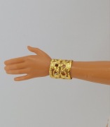 Biżuteria akcesoria bransoletka złota dla lalek Barbie figurek akcji 1:6