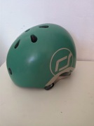 Scoot & Ride Kask XXS-S 45-51 cm rower hulajnoga lampka led zielony 