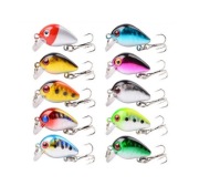 Małe woblery smużaki na klenia okonia 10 sztuk