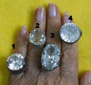 Lodowce. Stary, masywny  pierścionek   NR 4 