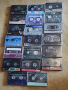 Kasety magnetofonowe TDK. Sony. Maxell. AXIA TYPE II