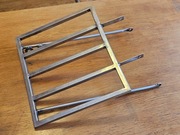 Bagażnik stelaż nierdzewny Honda VT500 Shadow