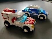 LEGO CITY karetka i wóz policyjny 