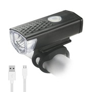 LAMPA LAMPKA LED ROWEROWA ŁADOWANA USB MOCNA HIT  