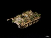Pz.Kpfw. V Panther Ausf.G 1:35 – model plastikowy ręcznie wykonany
